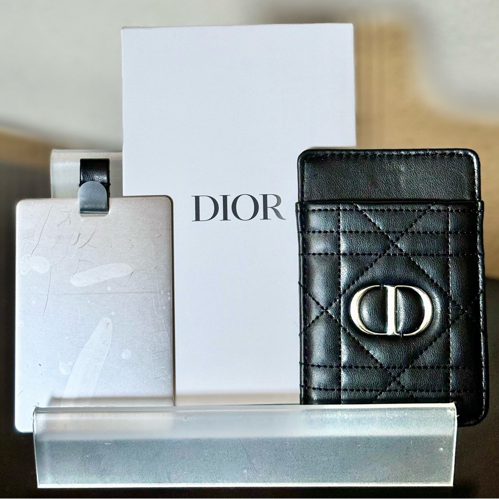 Christian Dior Novelty Mirror with Case or Phone card case - New